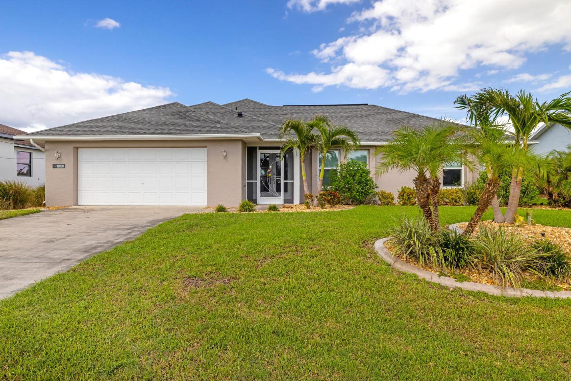 Fully Remodeled Electric-Heated Pool Home On Gulf-Access Canal - Villa Sunny Cape Coral Exteriér fotografie