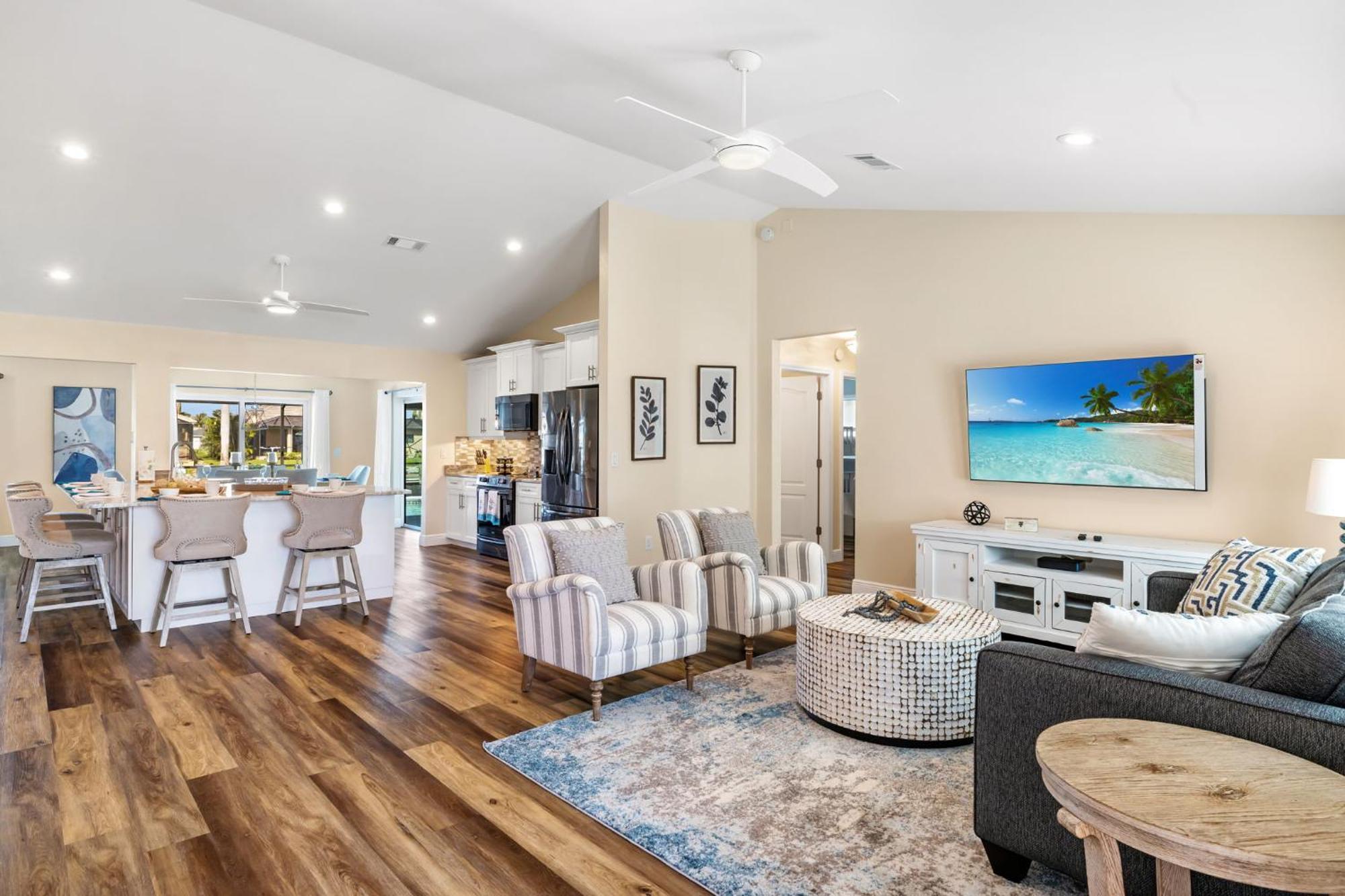 Fully Remodeled Electric-Heated Pool Home On Gulf-Access Canal - Villa Sunny Cape Coral Exteriér fotografie