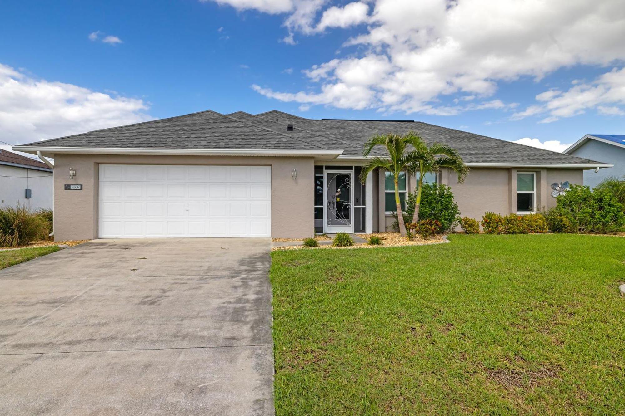 Fully Remodeled Electric-Heated Pool Home On Gulf-Access Canal - Villa Sunny Cape Coral Exteriér fotografie
